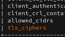 Users can now specify the list of TLS ciphers that will be accepted on listeners and pools. This was a student led project in partnership with North Dakota State University.